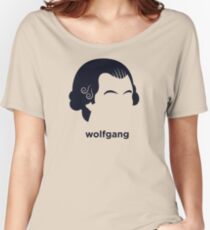 Wolfgang Mozart (Hirsute History) Women's Relaxed Fit T-Shirt