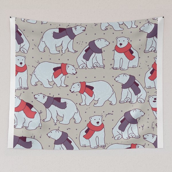 Item preview, polar bear art designed and sold by zanbo.