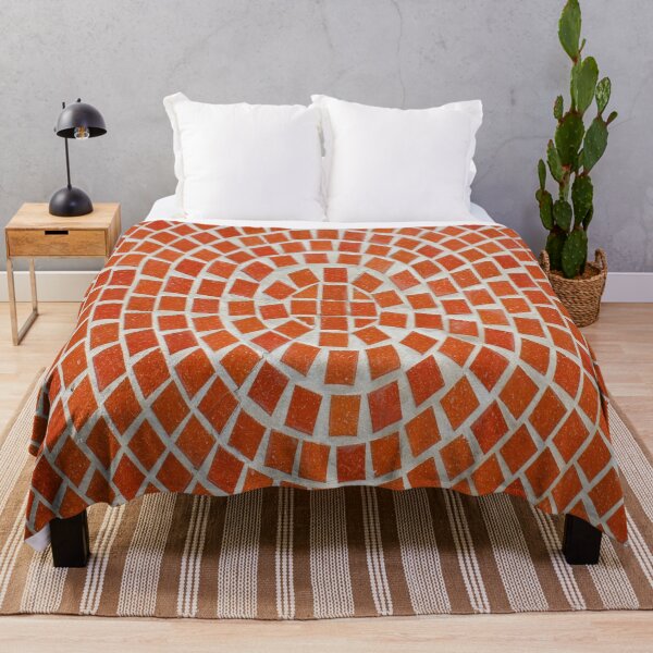 Item preview, Red Tile Pattern designed and sold by HappinessWorld.