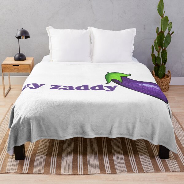 Item preview, Emoji de berenjena - Hey Zaddy designed and sold by The White Bat.
