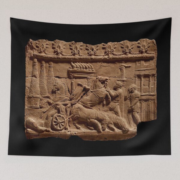 Item preview, Campana relief showing a chariot racing accident at the Circus Maximus designed and sold by DotorEaon.