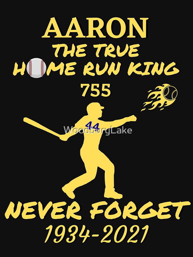 Hank Aaron The True Home Run King Essential T-Shirt for Sale by  WoodburyLake