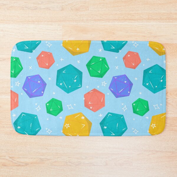 Item preview, D&D d20 Pattern - Blue designed and sold by Jennie Mahoney.