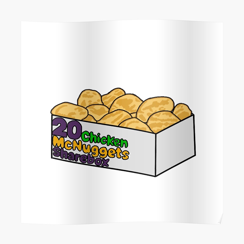 Mcdonalds Huhnernuggets Sticker Von Chxrlotteh Redbubble