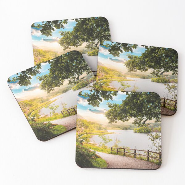 Item preview, Sunrise over Rydal Water Lake District Landscape designed and sold by RossWilson12.