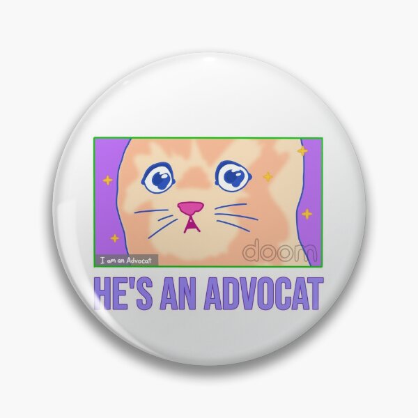 Item preview, He's An Advocat designed and sold by unikologo.