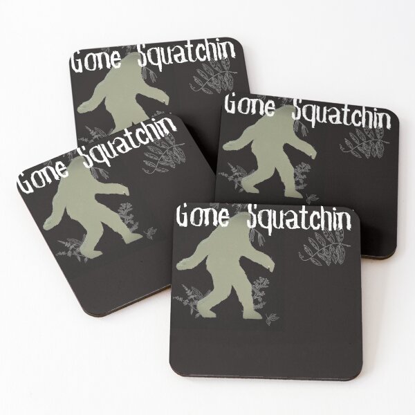 Item preview, Gone Squatchin Sasquatch Exploring Design designed and sold by EarthArtDesigns.