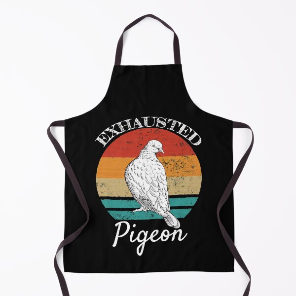 Artikelvorschau, Exhausted Pigeon Taube Geschenk entworfen und verkauft von leofel.