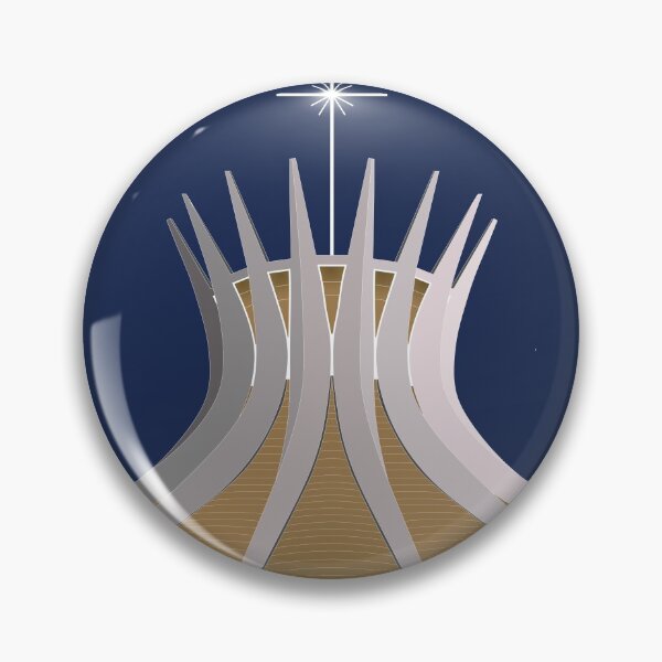 Item preview, Cathedral of Brasília, Brazil Architecture, Print, Artwork, Illustration, Brutalist Architecture, Architecture Print, Socialist designed and sold by sketchingarchi.