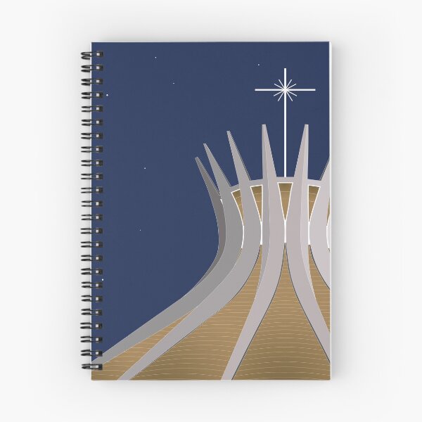Item preview, Cathedral of Brasília, Brazil Architecture, Print, Artwork, Illustration, Brutalist Architecture, Architecture Print, Socialist designed and sold by sketchingarchi.