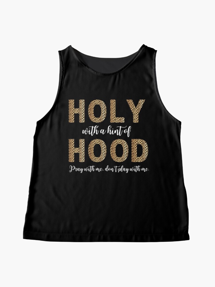 holy with a hint of hood shirt amazon