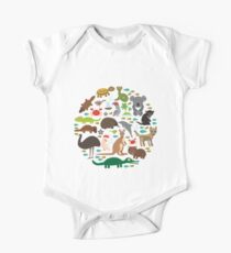 Australia Short Sleeve Baby One-Piece