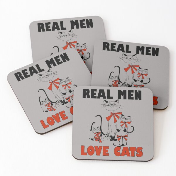 Item preview, Real Men Love Cats designed and sold by Just-Cats.