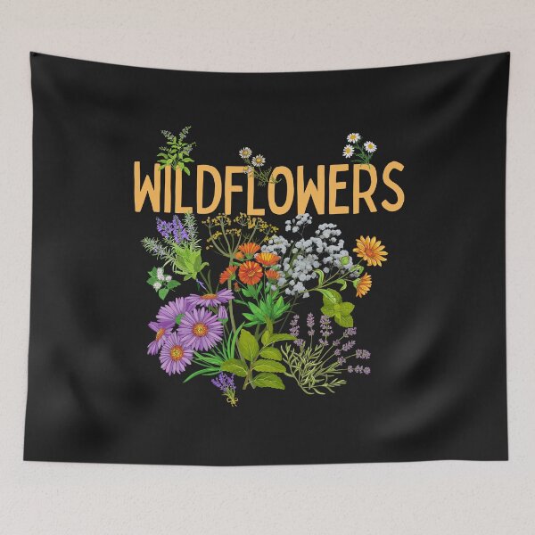 Item preview, Wildflowers Display Colorful Design designed and sold by EarthArtDesigns.