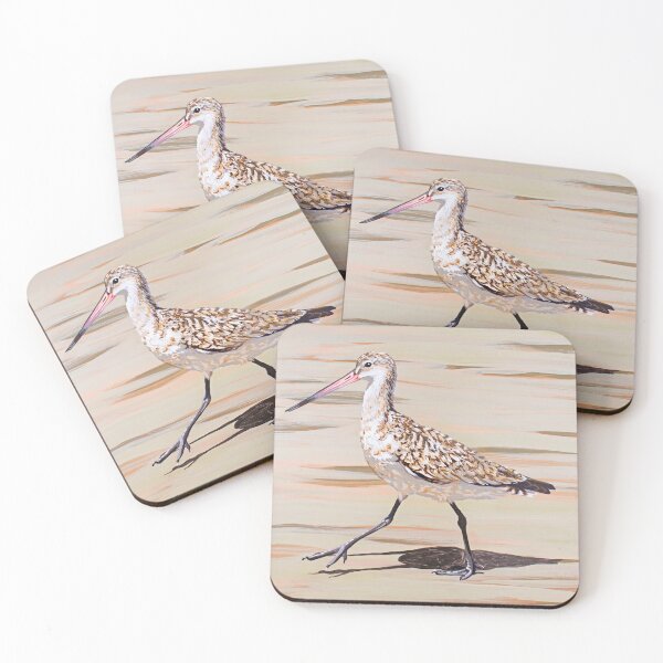 Item preview, Marbled Godwit designed and sold by LauraWolfArtist.