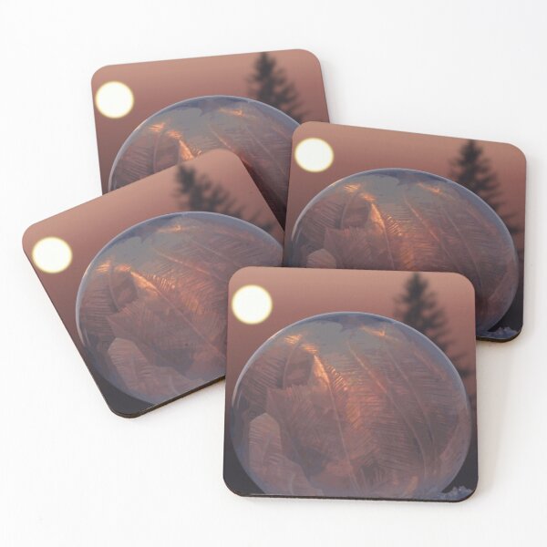Item preview, Ice globe at sunset designed and sold by sirglennbo.