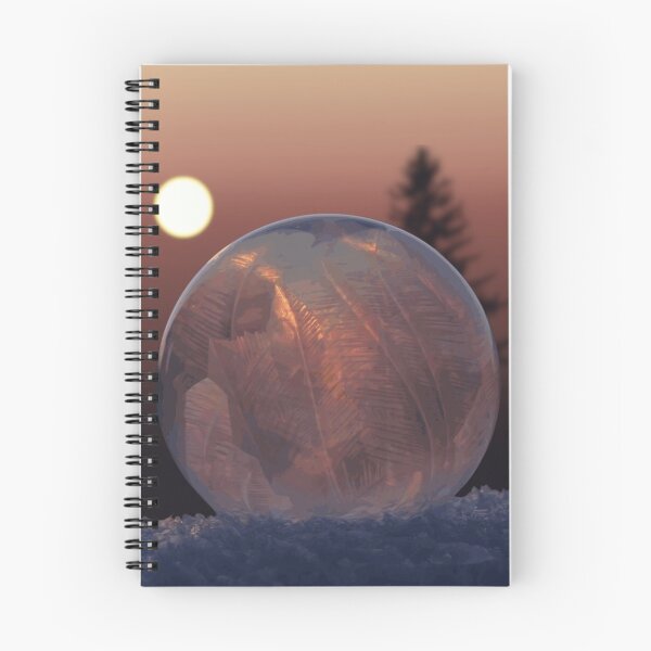 Item preview, Ice globe at sunset designed and sold by sirglennbo.