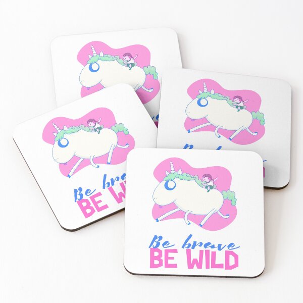 Item preview, Be Brave Be Wild designed and sold by unikologo.