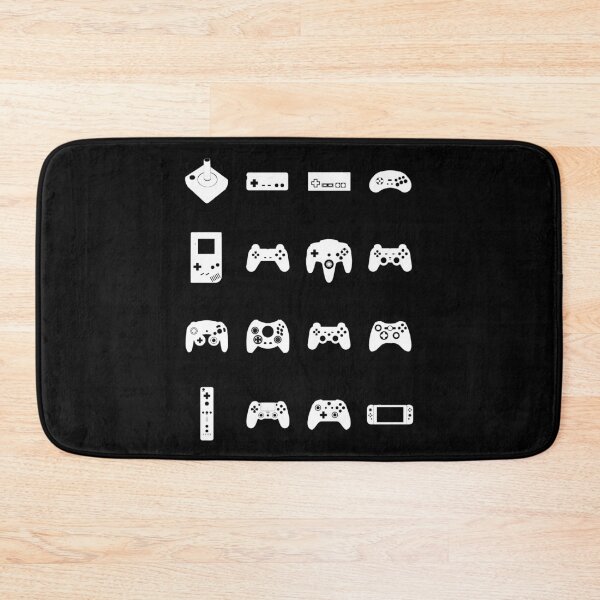 Item preview, Evolution of gaming White designed and sold by GamespaceDesign.