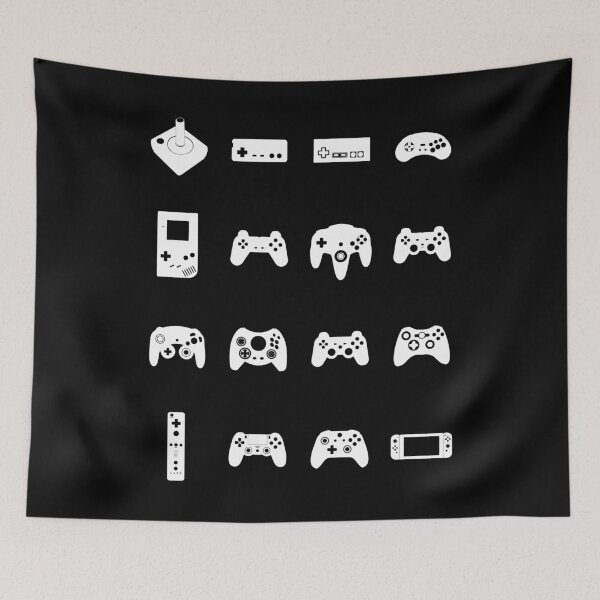 Item preview, Evolution of gaming White designed and sold by GamespaceDesign.