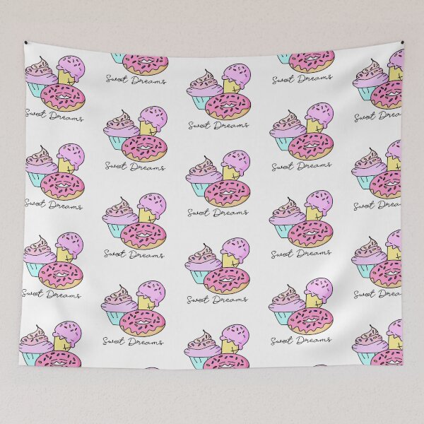 Item preview, Sweet Dreams Cupcake donut and ice cream  designed and sold by creativepod.