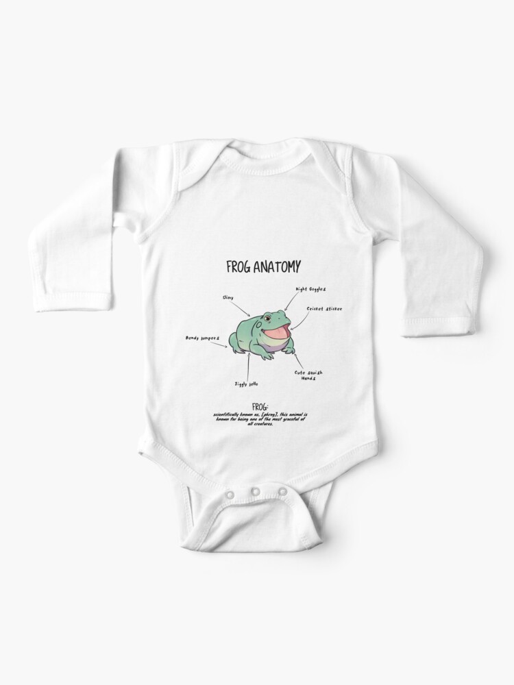 Frog Anatomy Baby One-Piece for Sale by AnimalArtist