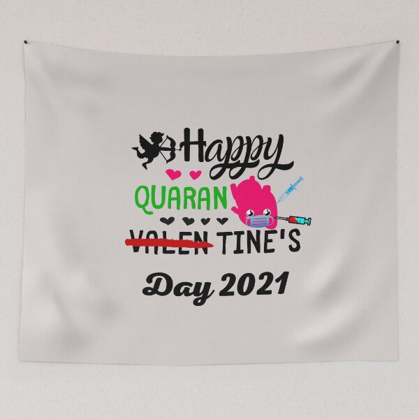 Item preview, Happy Quarantine's Day !  Special Valentine T-shirt  designed and sold by todoAwesome.