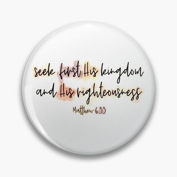 Item preview, Matthew 6:33 designed and sold by Stick With Sophie.