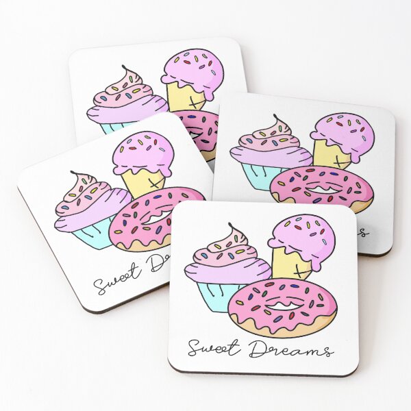 Item preview, Sweet Dreams Cupcake donut and ice cream  designed and sold by creativepod.