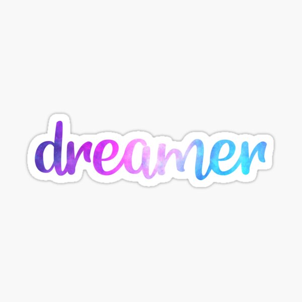 Item preview, Galaxy "dreamer" Sticker designed and sold by anyaaep.