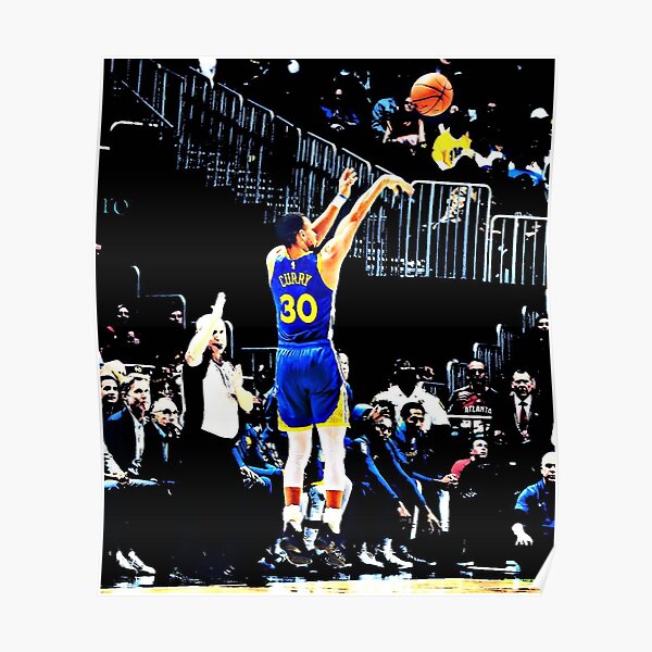 Stephen Curry Jump Shot Poster
