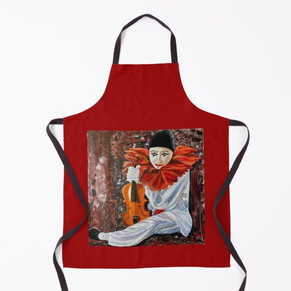Item preview, Mime with violin in clothing and household accessories designed and sold by Bach-art.