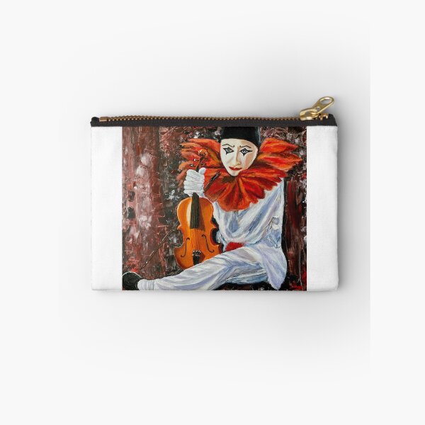 Item preview, Mime with violin in clothing and household accessories designed and sold by Bach-art.