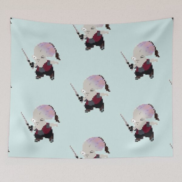 Item preview, Rogu Spanish (pixelated) designed and sold by The Cosmic Turtle.