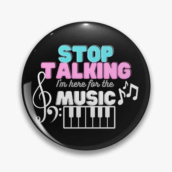 Item preview, Stop Talking I'm Here For The Music designed and sold by Mothe3rd.