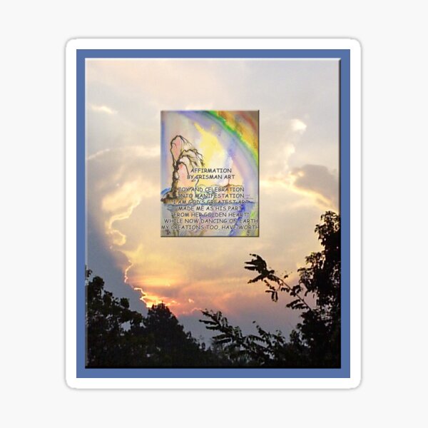 Affirmation on Creation Sticker