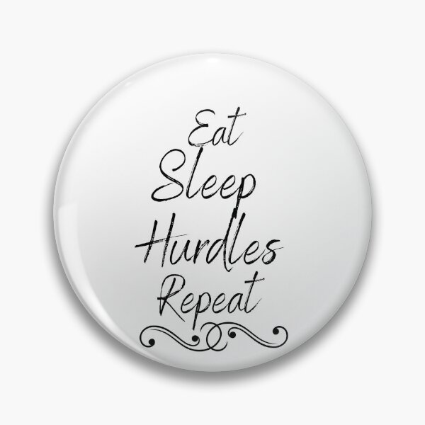 Item preview, Eat Sleep Hurdles Repeat designed and sold by Miaberzo.