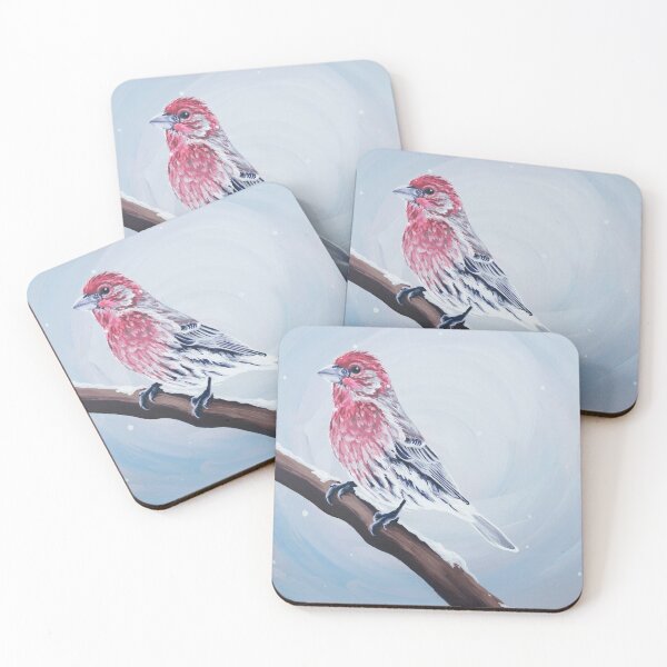 Item preview, House Finch designed and sold by LauraWolfArtist.