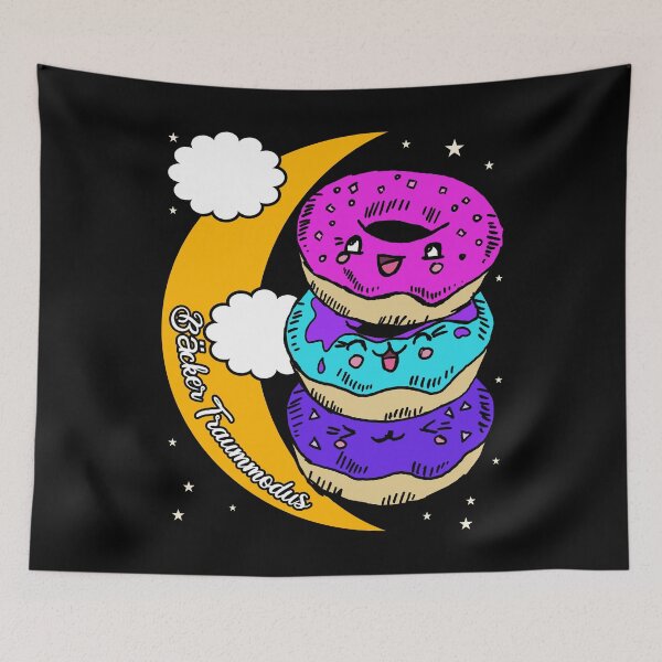 Item preview, Baker Sleep Well Dream Moon Donuts designed and sold by AOCreativeProd.