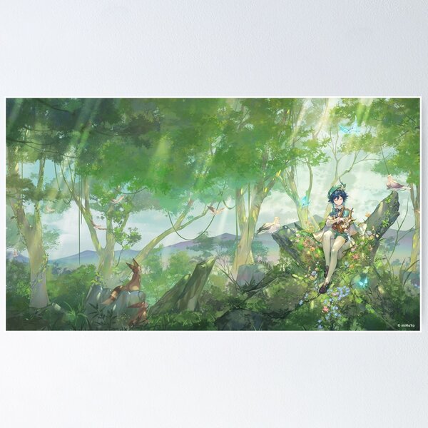 Item preview, Venti - Forest | Genshin Impact designed and sold by Reigill.