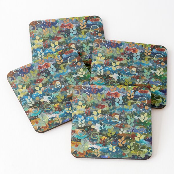 Item preview, Spring Leaves 2 designed and sold by geo-squares.