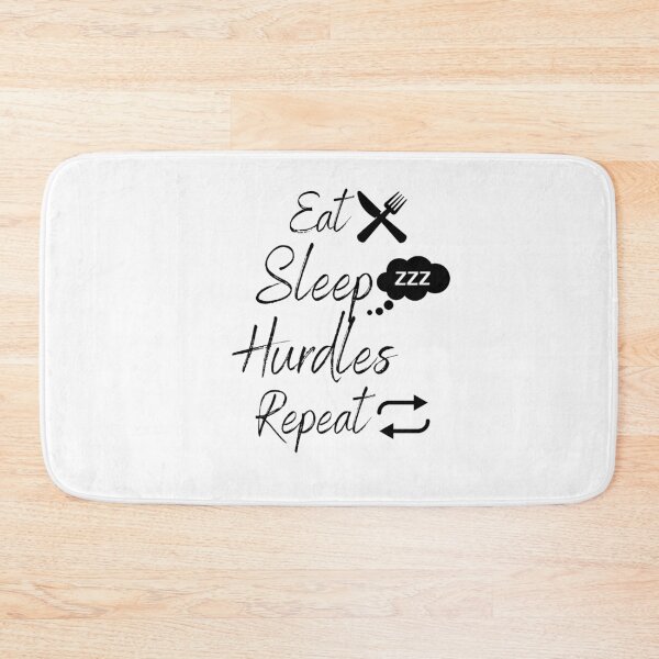 Item preview, Eat Sleep Hurdles Repeat designed and sold by Miaberzo.