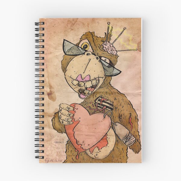Item preview, Zombie Monkey Valentine  designed and sold by TheKingLobotomy.