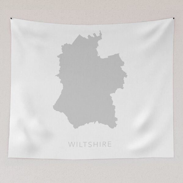Item preview, Map of Wiltshire UK designed and sold by By-Danni-Marie.