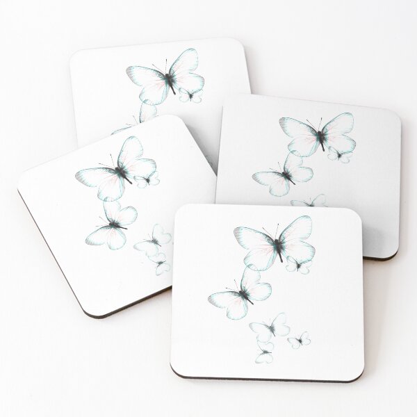 Item preview, Soft and Transparent Butterflies: Symbols of endurance, change and sperituality designed and sold by Zodiac-Mania.