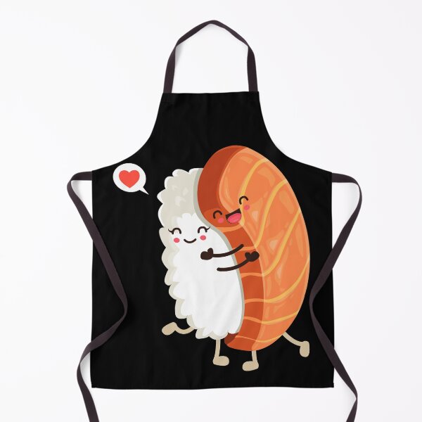 Item preview, Kawaii Sushi Hug Rice and Salmon Hug Japanese Sushi Graphic Sushi Lover designed and sold by enjoytheshirt.