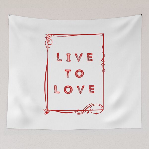 Item preview, LIVE TO LOVE designed and sold by jefel87.