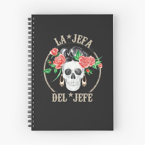 Item preview, la jefa del jefe, THEY CALL ME EL JEFE, Sugar Skull Day of the Dead designed and sold by benaouichShop.