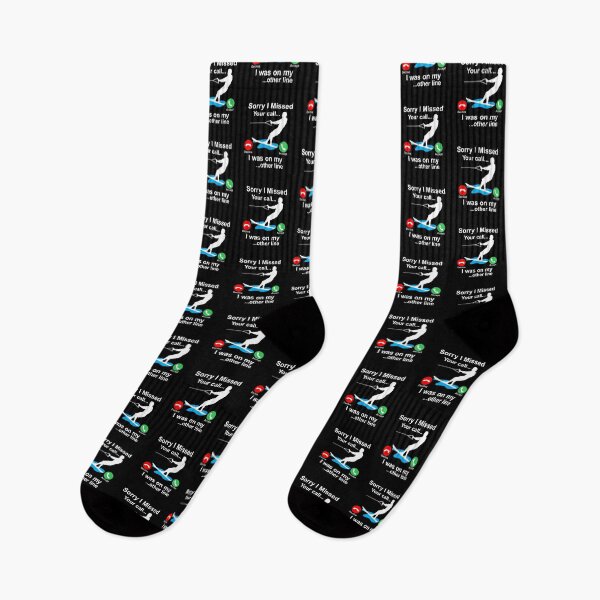 Item preview, Funny Waterski Wakeboard Sorry I Missed Your Call... designed and sold by MAXXEXCHANGE.