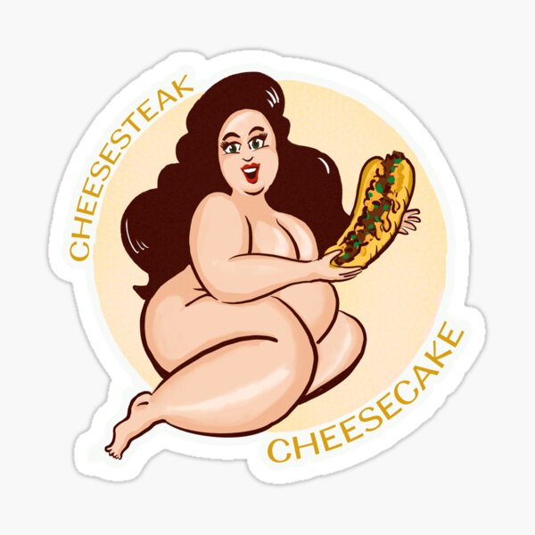 Cheesesteak Cheesecake Sticker